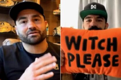 Eddie Alvarez And Mike Perry Verbally Spar During Joint Interview