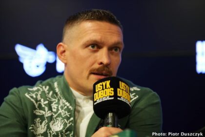 Eddie Hearn Says Oleksandr Usyk Is 'not Ready' For Fight