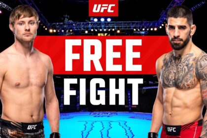 Ilia Topuria Vs Bryce Mitchell | Free Fight | Ufc