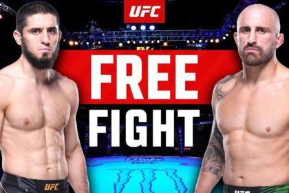 Islam Makhachev Vs Alexander Volkanovski | Free Fight | Ufc