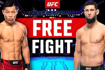 Khamzat Chimaev Vs Li Jingliang | Free Fight | Ufc