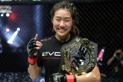 One Champion Angela Lee Announces Retirement After Vacating Title