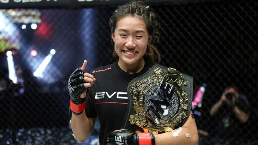 One Champion Angela Lee Announces Retirement After Vacating Title