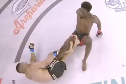 Video: Mma Fighter Rolls Into A Heel Hook And Throws