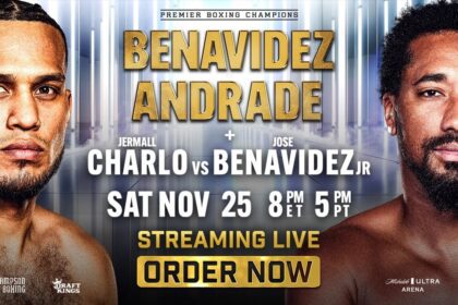 Benavidez Vs. Andrade: Start Time, Tv Schedule, Ring Walk