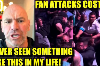 Dana White's 1st Reaction To Injured Paulo Costa Fighting A