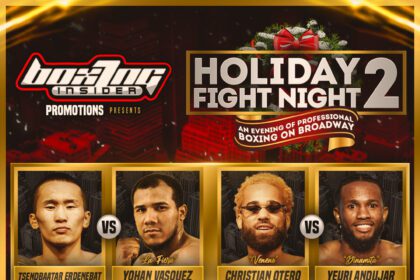 Holiday Fight Night 2 By Boxinginsider To Be Announced On