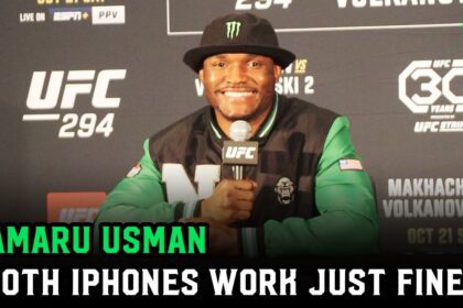 Kamaru Usman Responds To Khamzat Chimaev: "iphone Pro's And Iphone