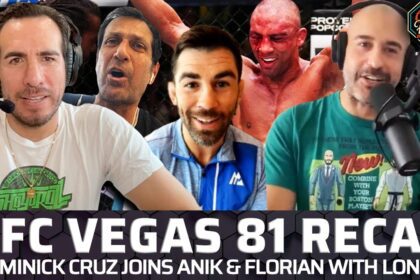 Mma News With Dominick Cruz, #ufcvegas81 Recap, And Anik &