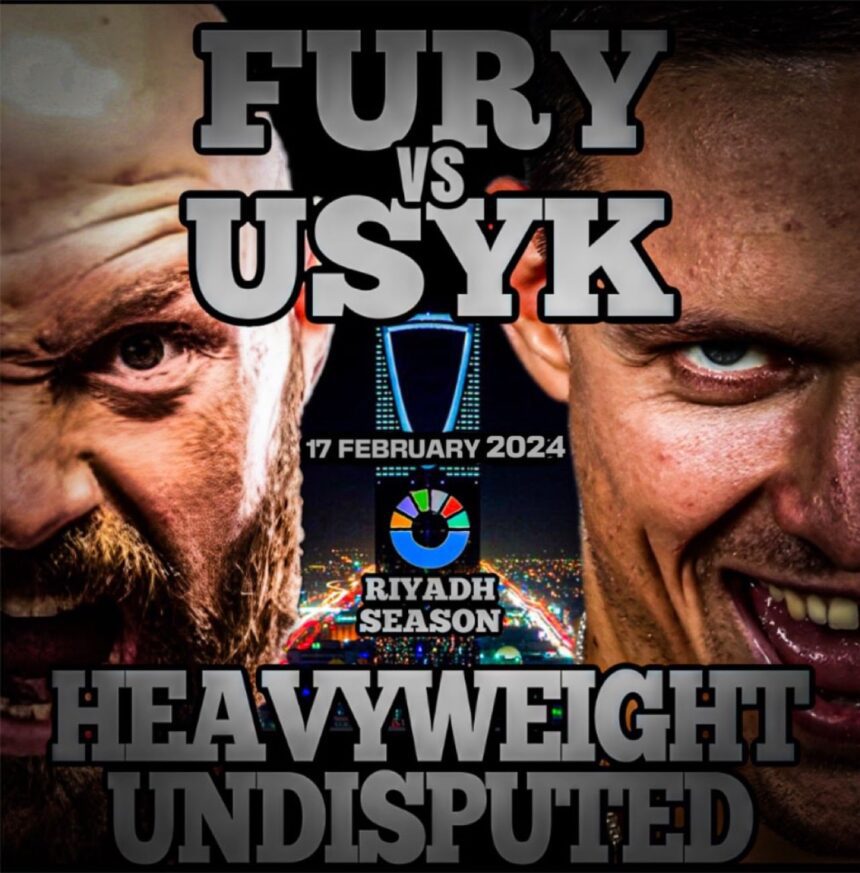 Tyson Fury Vs. Oleksandr Usyk Will Face Off For The