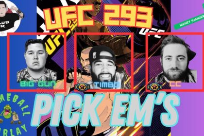 Ufc 293 Pick Em's + Locks, Props & Slimeball Parlay