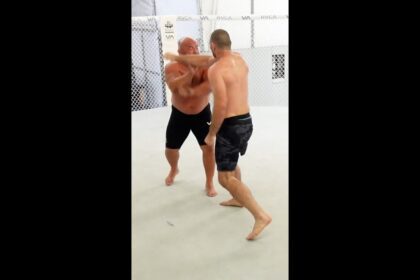 Ex Adcc Champ And Ufc Fighter Come To Blows During Wrestling