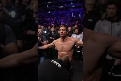 Jake Gyllenhaal Surprises Ufc Crowd And Fights Former Ufc Fighter