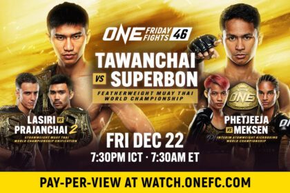 One Championship, One Friday Fight 46: Tawanchai Vs. Tawanchai Concludes