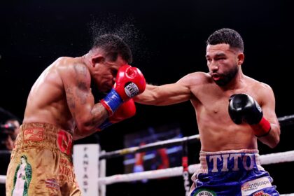 Tito Sanchez Earned A Shutout Victory Over Walter Santibanez In