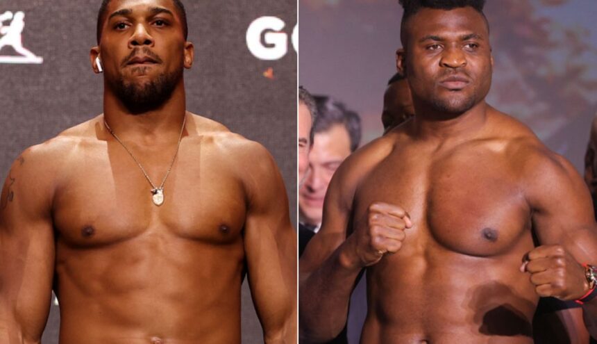 Anthony Joshua Vs. Francis Ngannou Boxing Match To Be Held