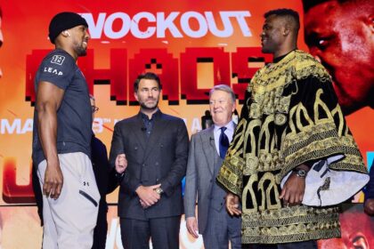 Eddie Hearn Bets On Joshua Winning Big Over Ngannou, Leading