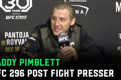 Paddy Pimblett: “colby Covington’s A Piece Of S***” Ufc 296