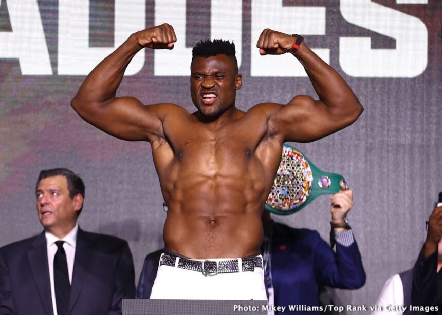 The Joshua Vs. Ngannou Deal Is Done: Hype Or Heresy?saudi