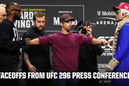 Ufc 296 Press Conference Faceoffs | Espn Mma