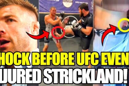 Ufc Community Shocked Due To Injured Sean Strickland, Ufc 297