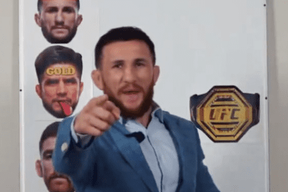 Video: 'professor' Merab Dvalishvili Hilariously Explains Ufc Bantamweight Title Photo