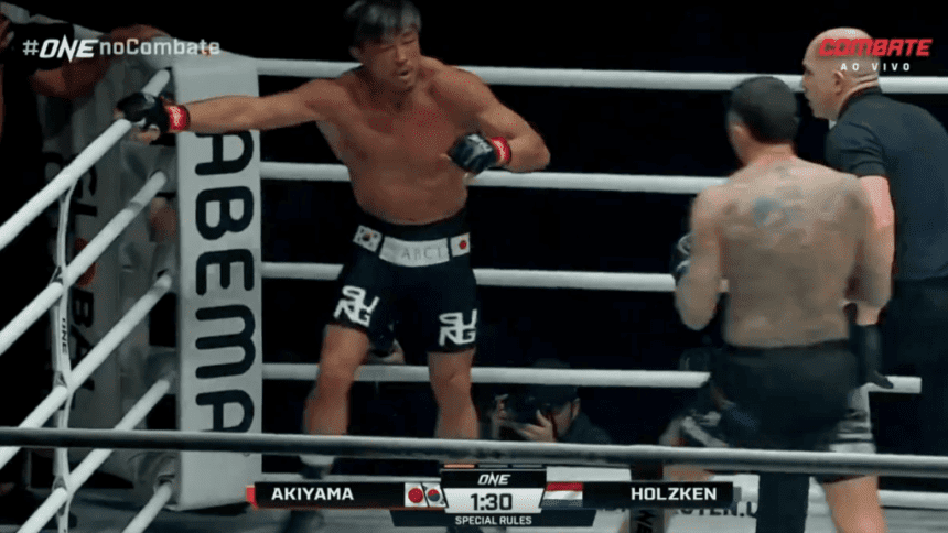 Video: Seiko Akiyama Loses 1st Round Tko In Mixed Rules