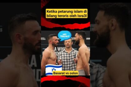 Petarung Islam !! Menyumpal Mulut Sombong Petarung Israel #viral #mma