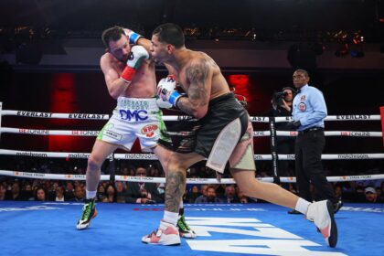 Edgar Berlanga Kos Drought, Stops Padraig Mccrory In 6 Rounds