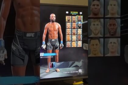 Jon Jones Reacts To Himself As Heavyweight In Ufc 4