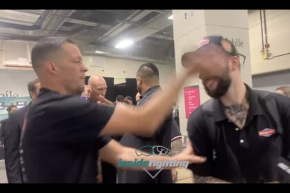 Nate Diaz Slaps "full Send" Reporter At Ufc 276