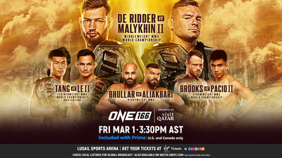 One Championship Announces One 166: Qatar World Broadcast Details, Full