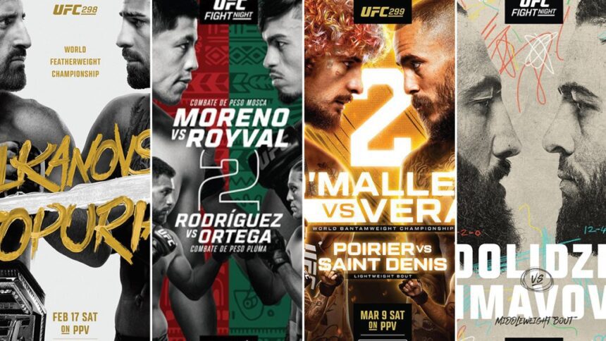 Photos: 2024 Ufc Event Poster Mma Junkie