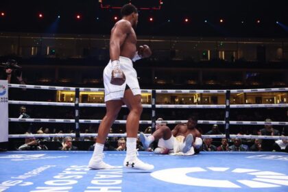 Anthony Joshua Defeats Francis Ngannou In Two Rounds