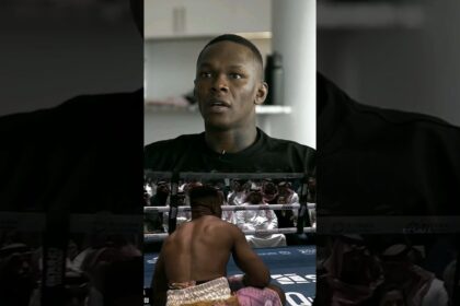 Israel Adesanya's Reaction To Francis Ngannou's Ko Loss