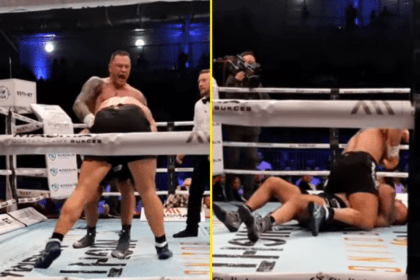 Mma Fighter Disqualified And Escorted From Arena For Landing Takedown