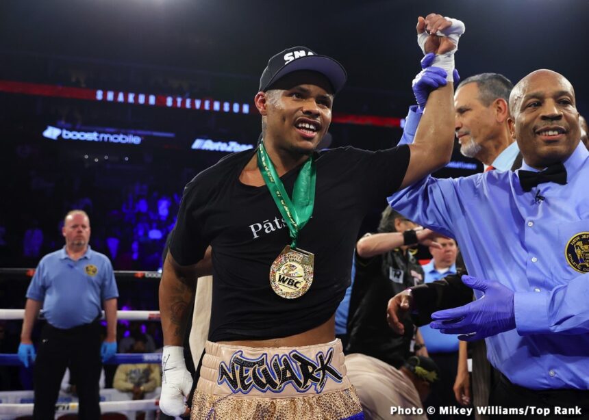 Shakur Stevenson Provokes Oscar De La Hoya Over Willian Zepeda