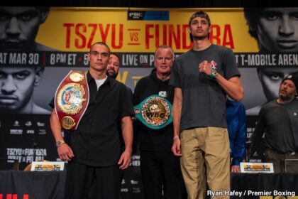 Tim Tszyu And Porter Ask Questions About Fundora Preparation And