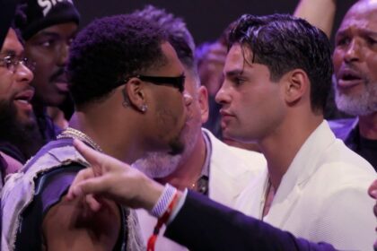 Watch Devin Haney And Ryan Garcia Face Off Off Press