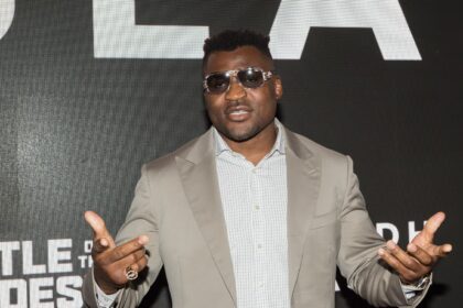 Live! Joshua Vs. Ngannou Makes Grand Arrival In Riyadh!