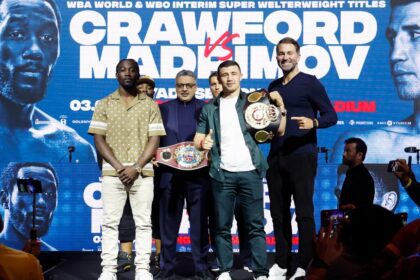 Terrence Crawford Vs. Israel Madrimov Official; Isaac Cruz And Andy