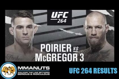 Ufc 264 Results | Mcgregor Vs Poirier 3 | Mmanuts