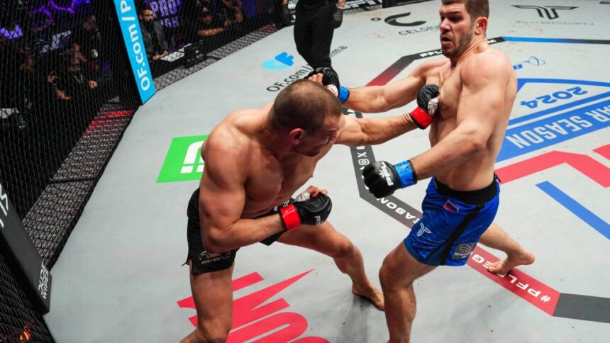 Valentin Moldavsky Def. Ante Delja At 2024 Pfl 1: The