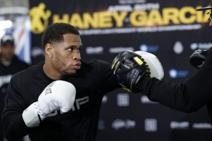 Live! Haney Vs Garcia Open Workout!