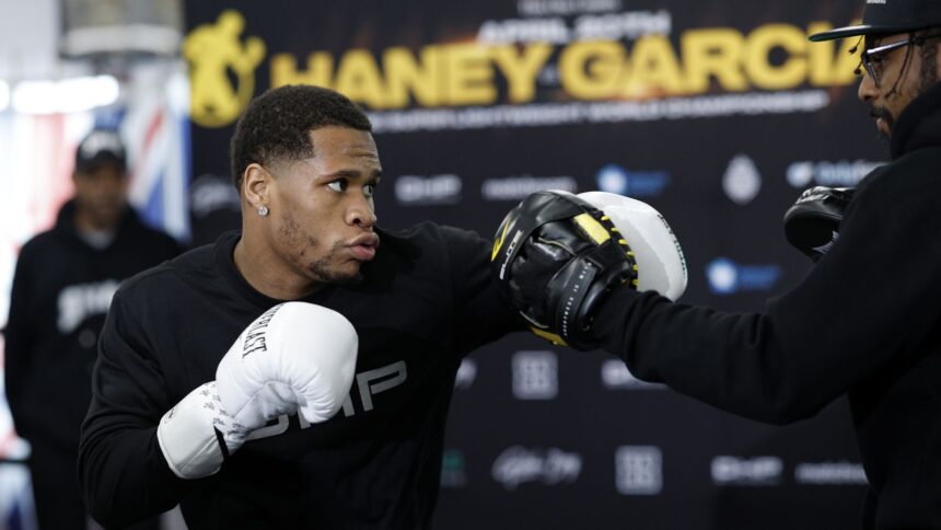 Live! Haney Vs Garcia Open Workout!