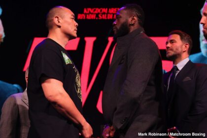 Chisora Forecasts Wilder's Ko And Retirement In Zhang Bout On