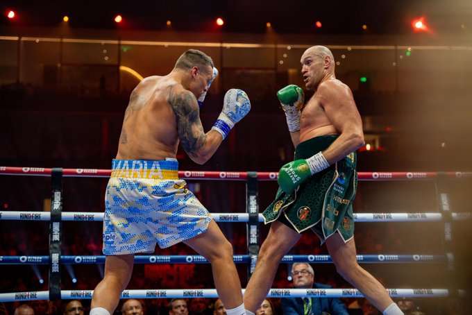 Confirmed: Oleksander Usyk Tyson Fury Rematch Set For December 21st