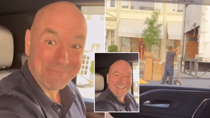 Dana White's Viral Video Sees Delivery Driver Lose His Job