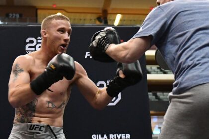 Gaethje Shares First Training Video After Dominant Victory