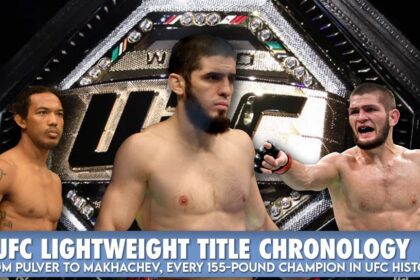 History Of Ufc Lightweight Champions: From Jens Pulver To Islam